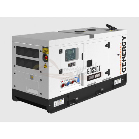 GENERADOR GENERGY GDS20T INSONORIZADO 20KVA 11KW 400/230V DIÉSEL - 21025