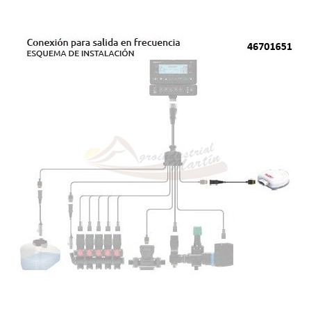 Cable Conexión  Atlas 100 ARAG - 46701651.100
