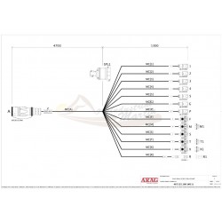 Cable de conexión válvulas y sensores 467125.100