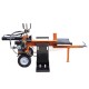 ROMPEDORA DE LEÑA HORIZONTAL 7HP CON BRAZO ELEVADOR - 22TON
