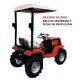 MINITRACTOR  GASOLINA 18 CV, 4WD, 4+2 VELOCIDADES