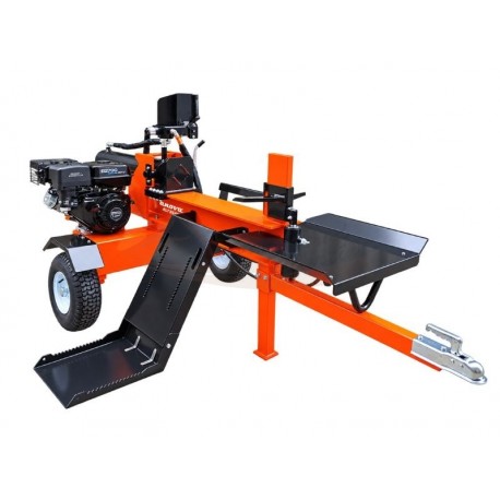 ROMPEDORA DE LEÑA HORIZONTAL 9HP CON BRAZO ELEVADOR - 35TON