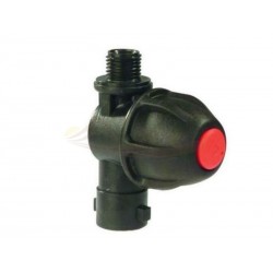 Portaboquilla roscado con antigota para tuerca bayoneta 1/4” M (Caja de 10 unidades) ARAG