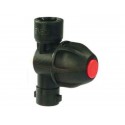 Portaboquilla roscado con antigota para tuerca bayoneta 3/8”H (Caja de 10 unidades) - ARAG