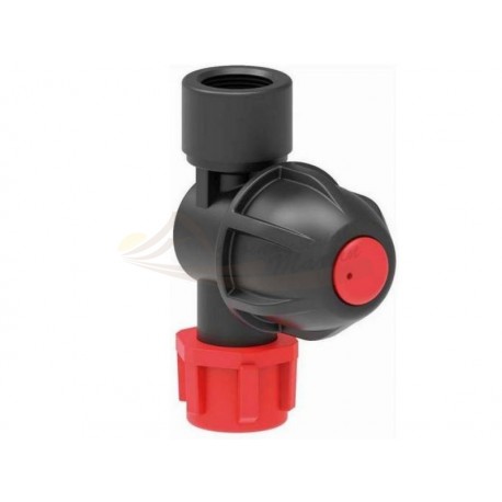 Portaboquilla Roscado con Antigota y Tuerca 3/8 1/4"H (Caja de 10 unidades) - ARAG