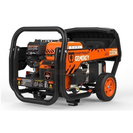 GENERADOR GENERGY PROFESSIONAL JACA 3300 W ARRANQUE ELECTRICO GASOLINA - 11010 - 2