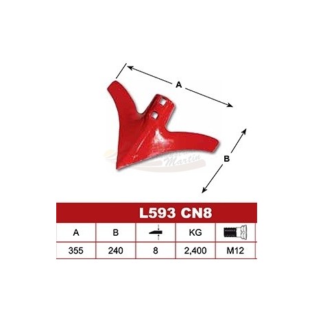 REJA BINADORA CULTIVADOR L593 CN 8